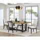 42" Trestle Dining Table