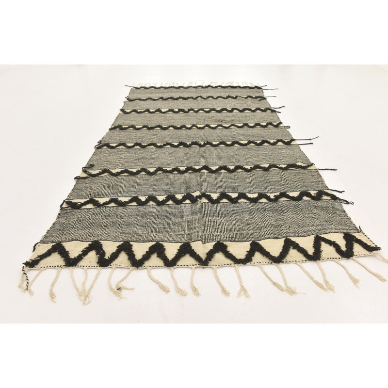 Tapis de couloir noir Julian
