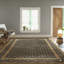 Tapis brun en laine noué à la main Saurya-85207163