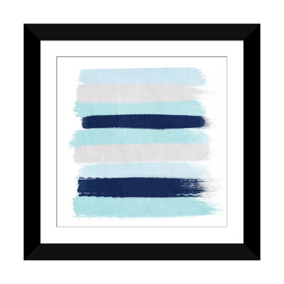 « riley rayures », reproduction sur toile