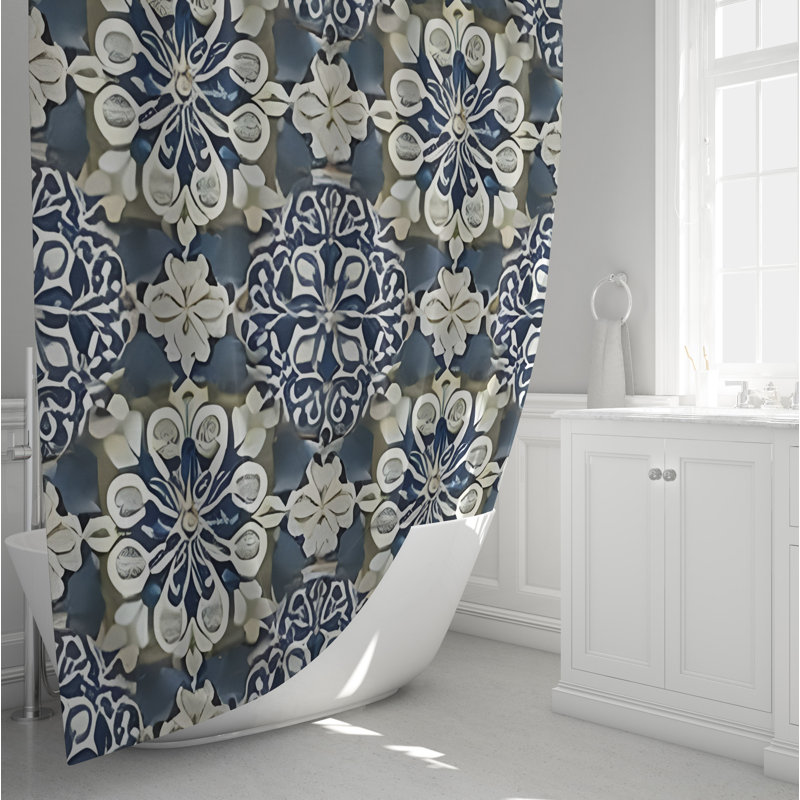 Rideau de douche Crae, H 72 po x l 70 po