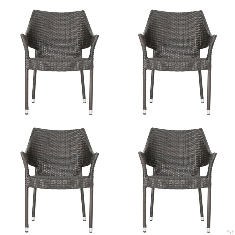 Outdoor Resin Chair, 52637.00MBRN KD MP4