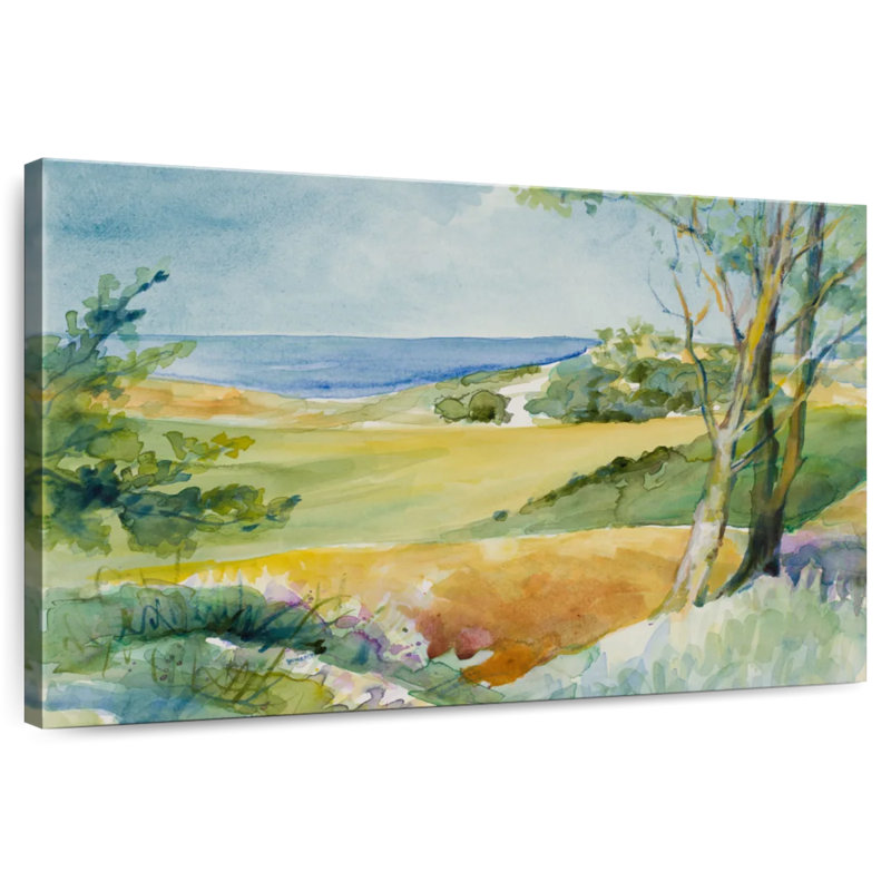 Vue sur la mer à Alvord, H 24 po x l 36 po