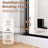 Semi - Pivot Shower Door Matte Black, 32" W 72" H, 6Mm / , Reversible Left/Right, Zero Leakage Design Door, X 1/4"  6Mm  Glass, Impact , Dual Layer Base Protection-128897305
