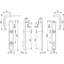 Atlanta Exterior Mortise Door Handle-1978773450-1978773452