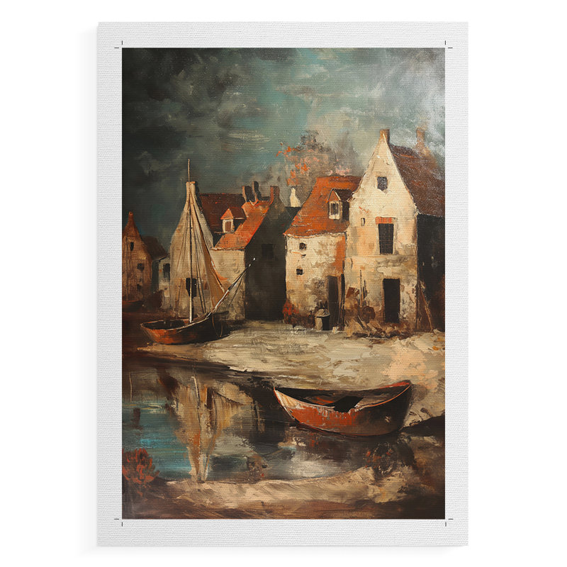 Paysages série CCXCIX - Impression sur toile seulement - NON-CADRE, H 60 po x l 40 po