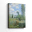 Vue de Vétheuil - toile tendue par Claude Monet-1378196299