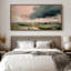 «Pink Sky Modern Landscape», impression sur toile, salon-364049992-364049994
