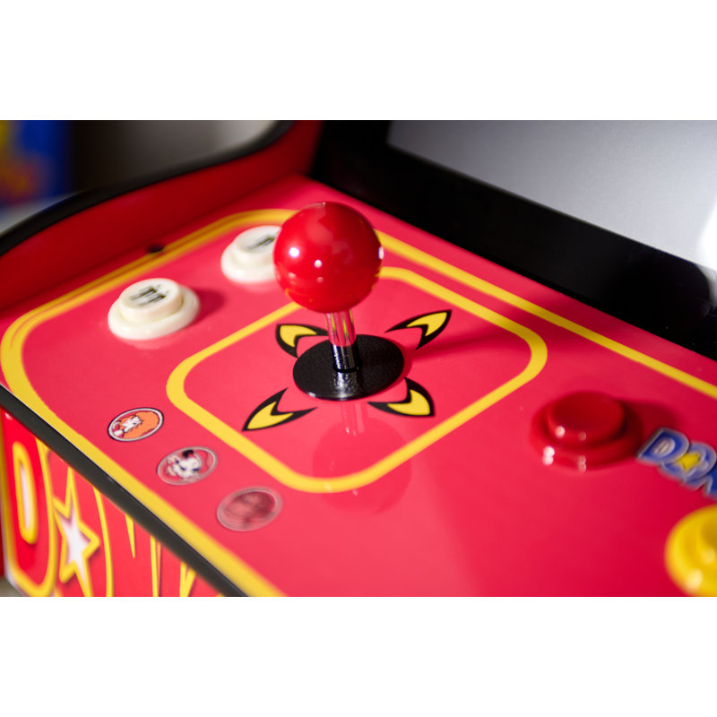 60 Classic Retro Games Tabletop Arcade Machine by Doc and Pies Arcade Factory (Red)