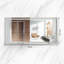 Miroir lumineux à DEL avec désembueur et température de couleur réglable