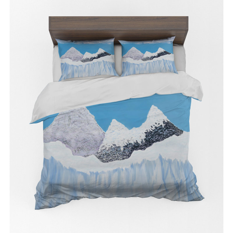 Frozen Time  Comforter Set, Queen Comforter + 1 Standard Pillowcase