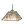 Rustic Lodge 2 - Light Antique Copper Cone Pendant