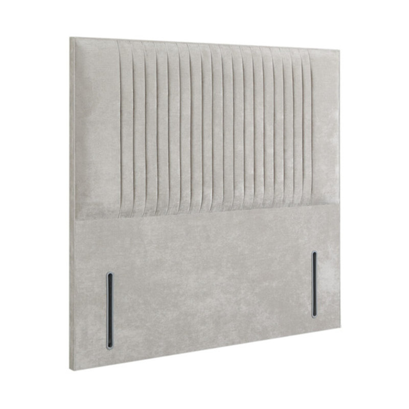 Rine Upholstered Headboard, Kensington, Pearl, Small Double (4')