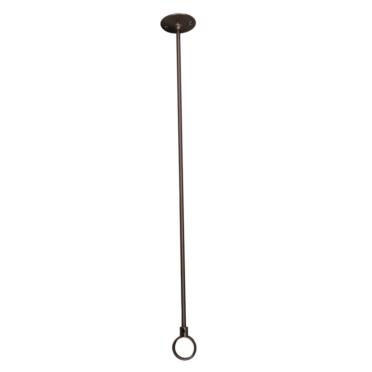 28'' Straight Fixed Shower Curtain Rod