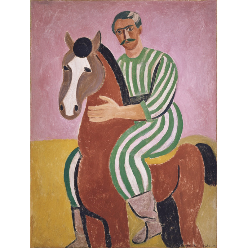 Art mural sur toile tendue Gentle Rider, H 36 po x l 24 po x P 1,5 po