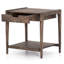 Deviney 1 - Drawer Solid Wood Nightstand