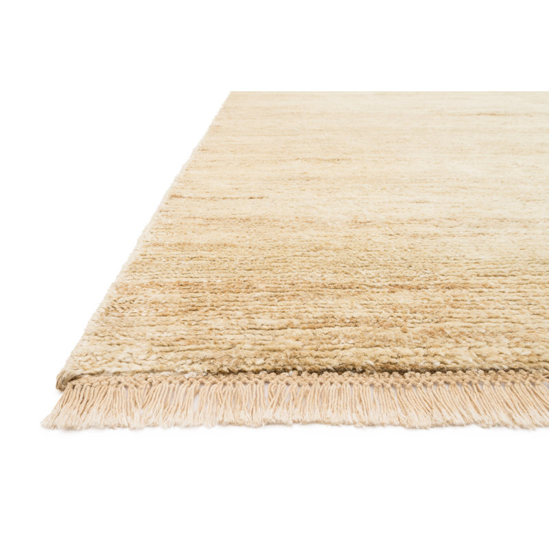 Moiseiev Jute / Sisal Area Rug in Beige, Rectangle 5'6" x 8'6"