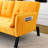 70 - Inch Multi Functional Bed With Dual Mode Unlock, Cup Holder, And Side Storage, Yellow Color, Seats 2 Foldable Bed, Dark Grey, Holder Cotton Linen, For People In Small Sized Living Areas-1238046051