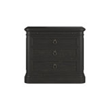 Atrium 3 Drawer Nightstand