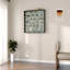 HOMCOM 7 Tier Wall Mounted Display Cabinet Glass Doors 80x83cm-1209896227