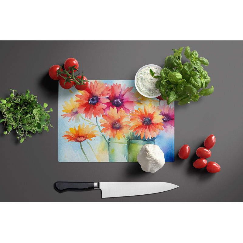 Planche à découper Gerbera