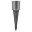 Amarillo Silver Low Voltage Solar Powered Integrated LED Steel Pathway Lights Pack