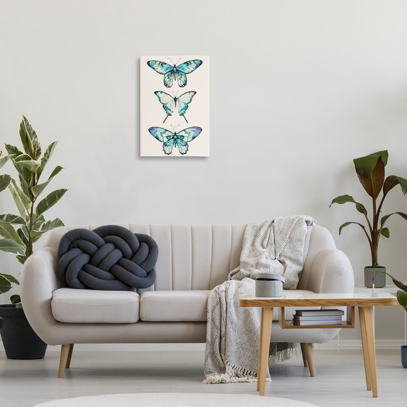  Art mural sur toile, "Classic Butterfly Specples" par Christine Zalewski, H 24 po x l 16 po