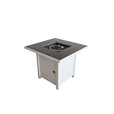 Table de foyer en acier au propane / gaz naturel de 30 pouces