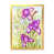 Impression dorée sur toile encadrée