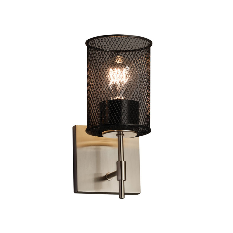 Bennett Armed Sconce, Polished Chrome