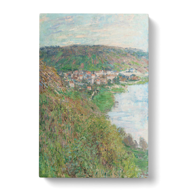 View Of Vetheuil Vol.1 by Claude Monet - Wrapped Canvas, 60cm H x 40cm W x 3cm D