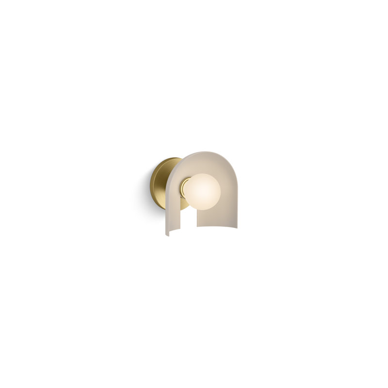 Jabot One-Light Sconce, Cream