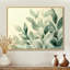«Soft Sage Leaves V - Green Foliage», art sur toile encadré-18163379-18163373