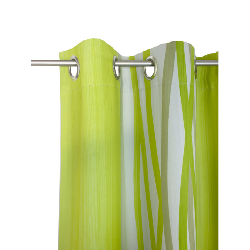 Brecken Pencil Pleat Blackout Curtains, Green, 145cm Width x 245cm Drop, With eyelets