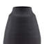 Gannon 17" Tall Terracotta Vase, Black