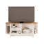 Teo Corner TV Stand – Space-Saving TV Unit for 43–48'' TVs, Compact Media Console with Open Shelves & Cabinet, Ready to Assemble, Available in 7 Colours-114254704