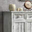 Commode d'appoint à 2 tiroirs en bois massif Tavis-227596509