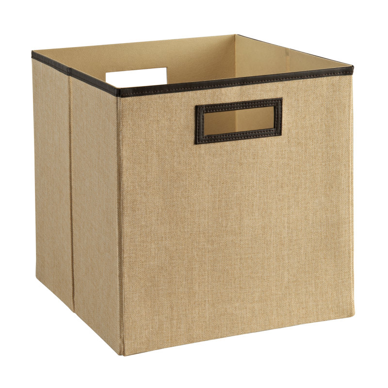 Decorative Storage Basket, Khaki