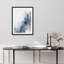 Reproduction d'art encadrée abstraite pour décoration intérieure moderne - 12 po x 16 po-116561719-116561715