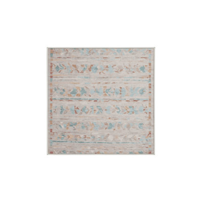 Tapis beige lavable à la machine