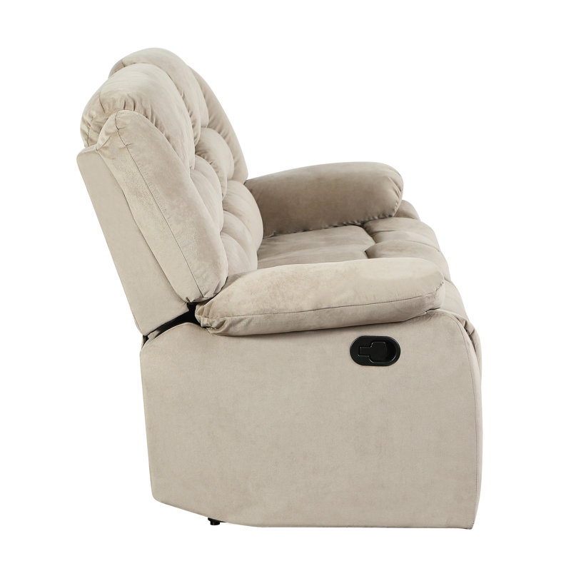 Support lombaire avec 8 ressorts sinueux - Revêtement en microfibre de transition beige rembourré de mousse