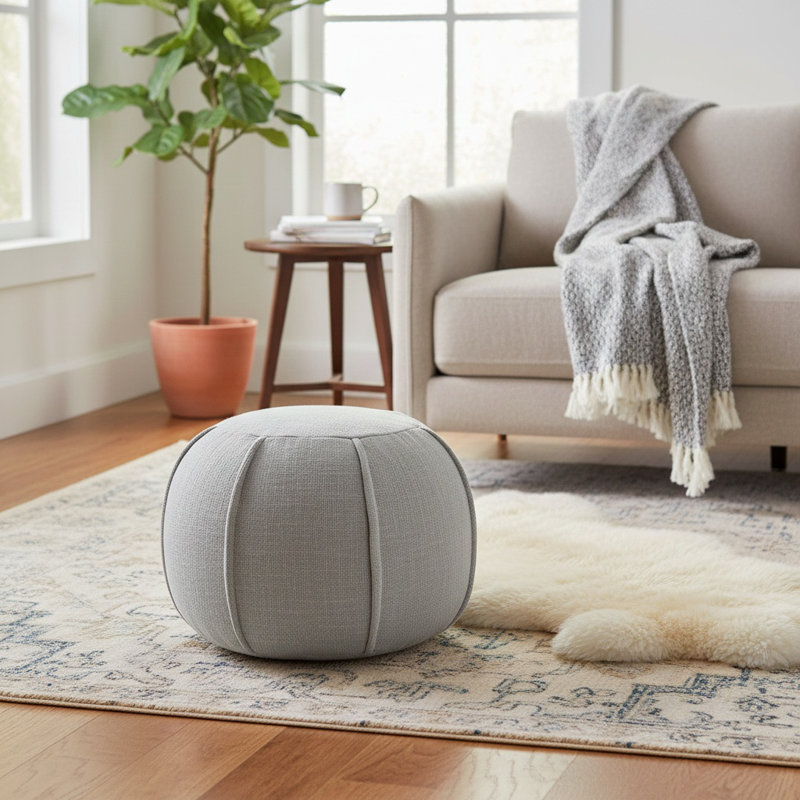 Upholstered Pouf