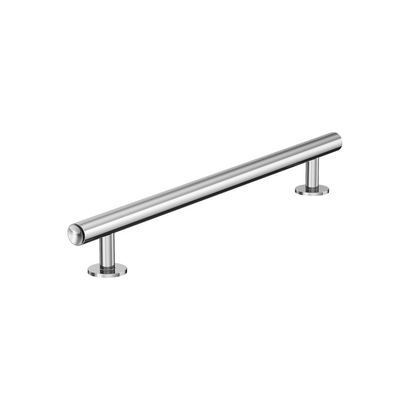 Poignée pour appareil Radius, 12", Chrome poli