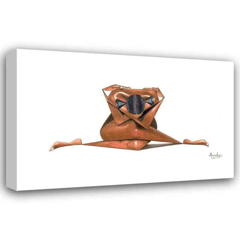 Art sur toile Alcott Hill® Johnson, Manasseh Sr., titré: Blackdiamond2, H 13 po x l 18 po