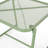 Modern Mesh Motif Side Table with Durable Powder-Coated Iron Frame, Perfect for Outdoor Spaces and Contemporary Decor-660054348-660054346