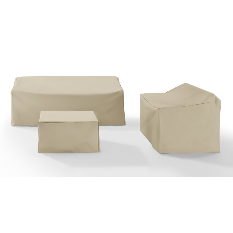 Housse pour ensemble de conversation, Brun clair