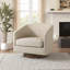 Upholstered Swivel Barrel Chair