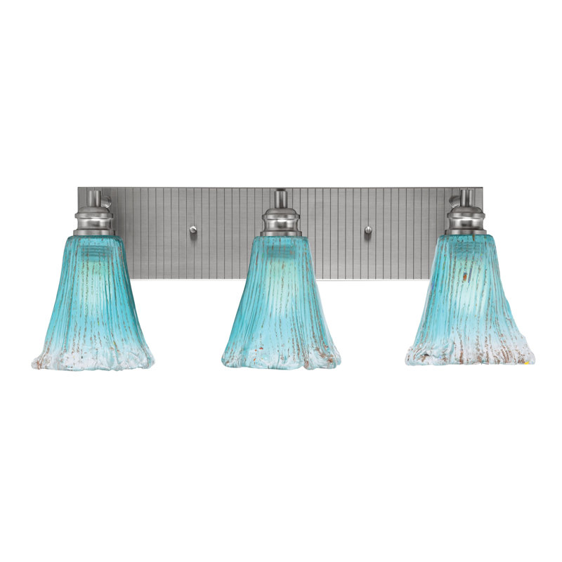 Aslak 3 - Light Vanity Light, Brushed Nickel, White