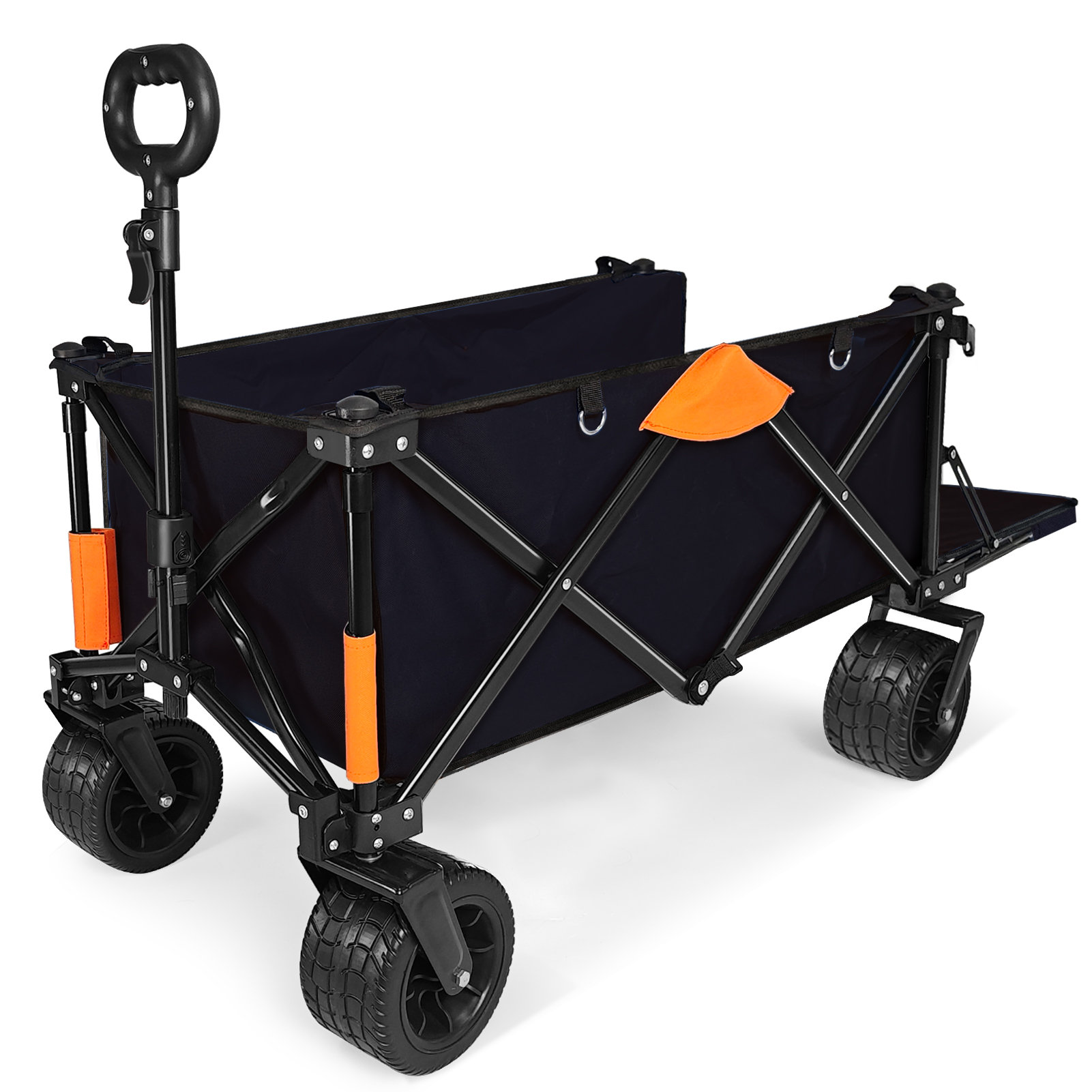 QDY -Multi-Function Folding Wagon Cart Collapsible Outdoor Beach Wagon for  Sand Garden Shopping Cart Utility Wagon with All-Terrain Wheels, Fishing  Cart,Pink : : Patio, Lawn & Garden