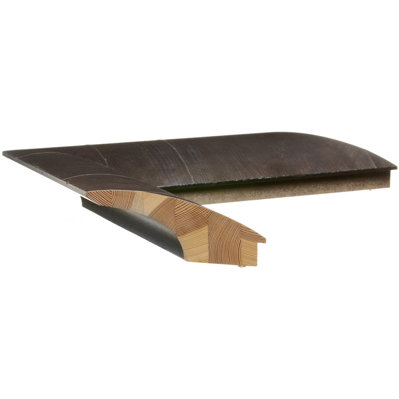 Miroir Elite, Cendre foncée, 50 po x 38 po